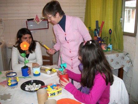 HACEMOS MANUALIDADES EN EL TALLER